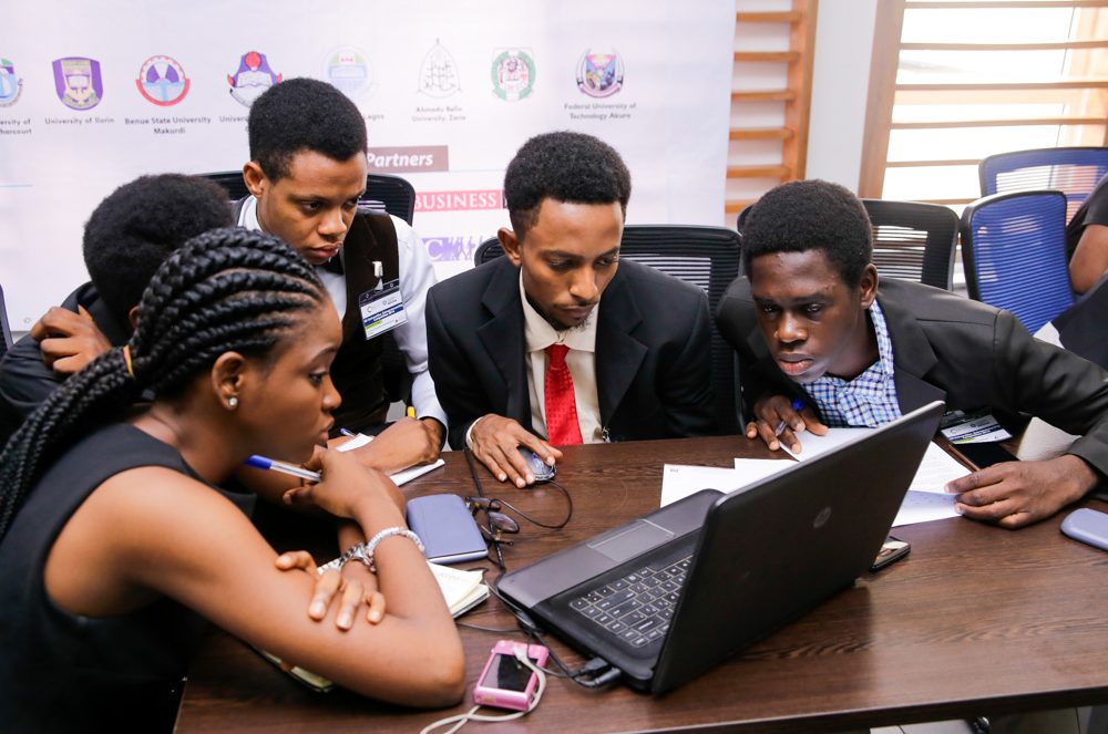 A professional training session